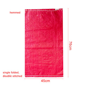 Saco de Polipropileno Tejido de 25 kg y 50 kg para Granos, Semillas, Arroz y Harina, Saco de Polipropileno Impermeable con Impresión Personalizada - Product Image 1