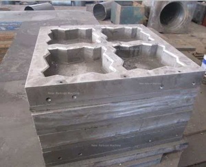 Machine industrielle automatique de vulcanisation de caoutchouc pour dalles, avec boîte de vitesses robuste, roulement vertical/horizontal, PLC, <span class=keywords><strong>granulés</strong></span> de caoutchouc EPDM - Product Image 6