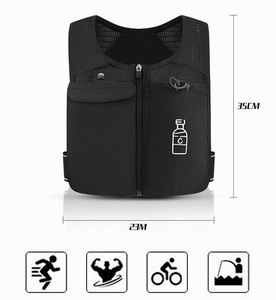 Gilet de course à pied réfléchissant léger personnalisé avec logo, <span class=keywords><strong>pour</strong></span> marathon, trail, cyclisme, entraînement, hydratation, avec <span class=keywords><strong>porte</strong></span>-téléphone - Product Image 4