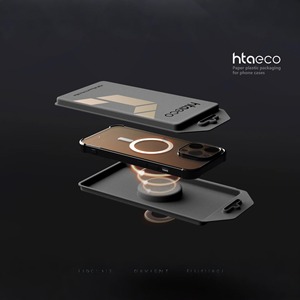 Bán buôn tùy chỉnh đúc bã mía bột giấy hộp sang trọng điện thoại di động Trường hợp bìa bao bì thương hiệu đúc sợi bên trong khay - Product Image 2