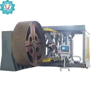 โลหะForming CNCพัดลมFlanging Punching MachineสำหรับAir Duct Axial FlowพัดลมBlower Forming