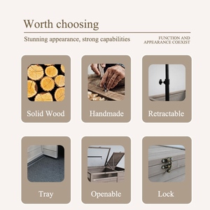 Woodville commercio all'ingrosso all'aperto gabbia di tartaruga chiudibile a chiave Habitat per interni esterni scatola di legno tartaruga rettile involucro - Product Image 4
