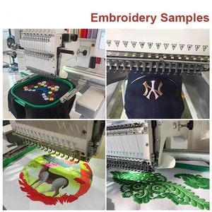 Máquina de Bordar Computarizada de 3 <span class=keywords><strong>Cabezas</strong></span> y 15 Agujas Multicolor para Ropa, Camisetas y Gorras - Product Image 5