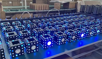 Nouvelle lumière murale LED à matrice de pixels LED, lumière de gourde 3D pour bar, DJ, discothèque, éclairage de scène