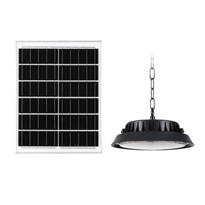Lustre solaire Harumori pour cour, 100W 200W 300W 400W LED, télécommande, étanche, éclairage extérieur pour jardin - Product Image 3