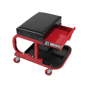 Hoch leistungs mechaniker Werkstatt Roller Car Creeper Sitz hocker Stuhl mit einer Schublade für Aufbewahrung werkzeugs ätze - Product Image 2