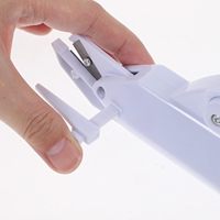 Ciseaux Électriques à Batterie Polyvalents pour Usage Domestique, Bord Lisse, pour Coudre, Couper le Cuir, en Acier Inoxydable de Qualité, Bricolage