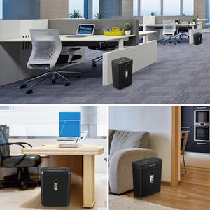 เครื่องทำลายเอกสารบัตรเครดิตไฟฟ้าซีดี8แผ่นความจุ13L ขนาดใหญ่เครื่องทำลายเอกสารตัดขวางพร้อมการรักษาความลับ4ระดับสำหรับใช้ในสำนักงาน - Product Image 4