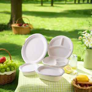 Assiette jetable McDonald's avec laminage mat et gaufrage, emballage pour usage alimentaire - Product Image 1