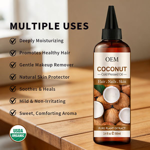<span class=keywords><strong>Olio</strong></span> <span class=keywords><strong>di</strong></span> <span class=keywords><strong>Cocco</strong></span> Frazionato Biologico Certificato USDA, <span class=keywords><strong>Olio</strong></span> MCT per Oli Essenziali, Massaggi, Viso, <span class=keywords><strong>Capelli</strong></span> e Corpo - Product Image 3