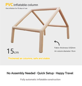 <span class=keywords><strong>Tenda</strong></span> gonfiabile <span class=keywords><strong>da</strong></span> <span class=keywords><strong>campeggio</strong></span> all'aperto di lusso pieno antivento sole/pioggia impermeabile Oxford quattro stagioni <span class=keywords><strong>attrezzatura</strong></span> <span class=keywords><strong>da</strong></span> campo durante la notte - Product Image 6