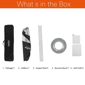 Godox 24 "x 35" Nylon Speedlite Studio Strobe <span class=keywords><strong>Flash</strong></span> ảnh phản chiếu cho Softbox khuếch tán <span class=keywords><strong>60cm</strong></span> * 90cm Bowens núi cho De300 de40 - Product Image 2
