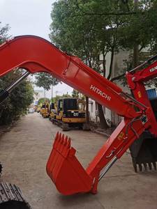 Excavadora de orugas de caucho mini Hitachi ZX70 de 7 toneladas con pocas horas de trabajo, excavadora Hitachi de segunda mano - Product Image 2