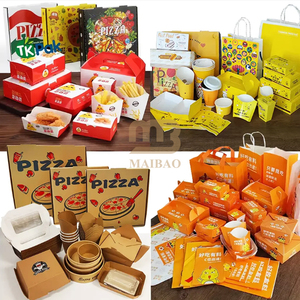 Families <span class=keywords><strong>Happy</strong></span> <span class=keywords><strong>Meal</strong></span> Snacks Box Take Away Envasado de comida rápida <span class=keywords><strong>a</strong></span> prueba de grasa Pollo frito Nugget Papas fritas Hamburguesa Caja de papel - Product Image 5