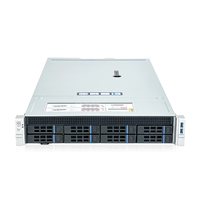 Chasis de montaje en rack de servidor Nvme de 8 bahías 2U EATX de montaje en rack de servidor de fábrica de China, 2 uds.