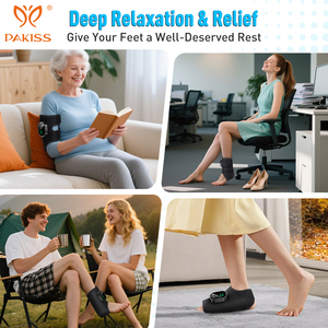 PAKISS Rechargeable Foot and <b>Ankle</b> Heating Massager with Vibration Therapy for Home Office Daily Relaxation - Product Image 6