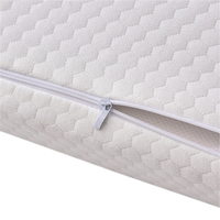 Cale de sommeil de lit Contour de dormeur latéral personnalisé Motif marin de luxe Oreiller orthopédique en mousse à mémoire de forme en forme de papillon pour le cou cervical
