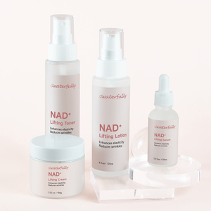Crema de restauración celular Vegan NAD + de Etiqueta Privada, crema hidratante para la piel, crema reparadora facial nocturna para mujeres o hombres - Product Image 6