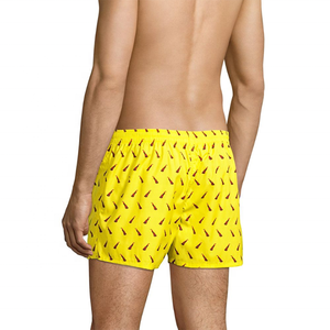 Calzoncillos amarillos de diseño de moda de alta calidad personalizados para hombre - Product Image 4