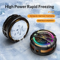 Refroidisseur magnétique pour téléphone à refroidissement par glace, réfrigération semi-conductrice pour le gaming, le streaming en direct, dispositif de refroidissement pour tablette, design léger