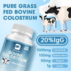 Beworths OEM Bovine Colostrum Powder Gut Health Supplement 60pcs Bovine Colostrum Capsules