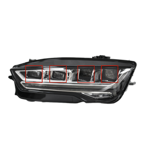 Faros Delanteros de Alta Calidad para Automóviles Nuevos, Actualización de Faros LED para <span class=keywords><strong>Audi</strong></span> <span class=keywords><strong>A7</strong></span> S7 RS7 2012-2015, 12v 6000K, Luz Blanca, Plug and Play - Product Image 6