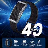 G69 Gelang Pintar Ultra-ringan Tanpa Layar Android Monitor Denyut Jantung Oksigen Darah Pedometer Mode Olahraga Jam Alarm Kebugaran
