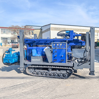 Machine de forage d'eau profonde pour puits, profondeurs 100m, 180m, 200m, 280m, 300m, à vendre