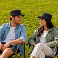 Casquette de baseball réglable à visière plate en polyester pour adultes, séchage rapide, sportive, pour la pêche et la plage, avec logo personnalisé, toutes saisons, pour l'extérieur