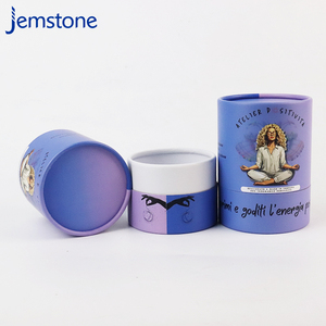 Caja de embalaje de cilindro de tubo de papel reciclable de marca personalizada para cosméticos Impresión de desaparición de prototipos rápidos para regalos - Product Image 4