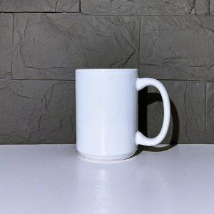 Mug en céramique blanche 3 oz, pièce unique, couleur unie, revêtement par sublimation, pour cadeaux promotionnels - Product Image 2