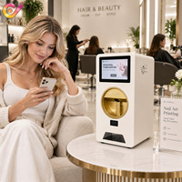 Imprimante à ongles numérique automatique 3D tendance, mini machine d'impression d'ongles DIY avec sécheuse intégrée et écran tactile 7 pouces