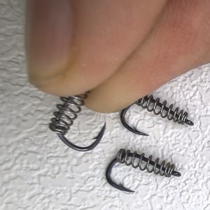 Amo da pesca a molla con filo spinato e dispenser di esche atomizzate, rig per carpe argentate e carpe testa grossa - Product Image 6