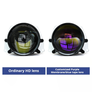 Xenplus 3 pulgadas de alta potencia 80W doble lente LED óptica faro HD azul H4 proyector luz nueva condición coche H7 lentes bombilla - Product Image 6