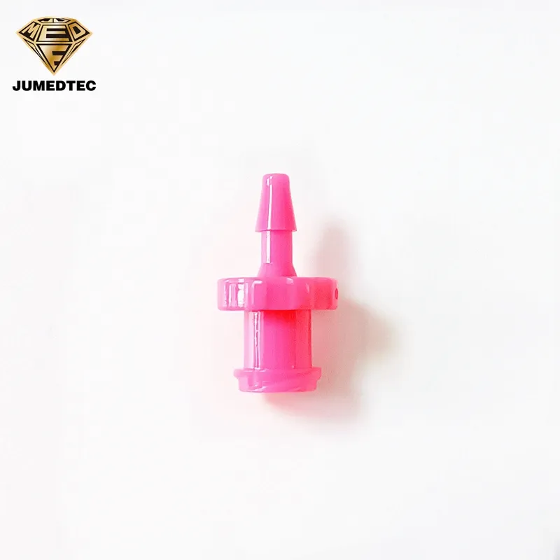 Adaptador de seringa luer de plástico, rosa, verde e branco, pc, 1/16 "a 1/4", mangueira pp, conector farpado, acessórios de bloqueio luer feminino macho