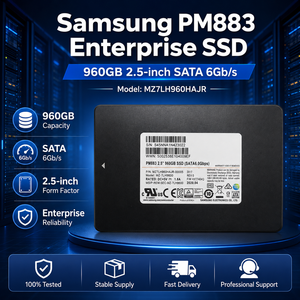 สำหรับ Samsung PM883 MZ7LH960HAJR 960GB Enterprise SSD 2.5" SATA 6Gb/s V-NAND TLC 550MB/s ความเร็วในการอ่าน แคชเซิร์ฟเวอร์ โซลิดสเตตไดรฟ์ - Product Image 1