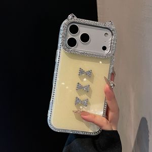 <span class=keywords><strong>Cover</strong></span> per Telefono con Fiocco Diamantato su Entrambi i Lati per <span class=keywords><strong>Apple</strong></span> 13/14 <span class=keywords><strong>Pro</strong></span> Max 15/16 <span class=keywords><strong>Pro</strong></span>, Custodia in TPU con Orecchie di Gatto Elettroplaccate - Product Image 6