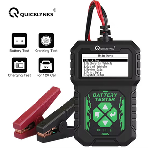 BA-107 เครื่องทดสอบแบตเตอรี่ 12V เครื่องตรวจจับพลังงานในรถยนต์ ตรวจ<span class=keywords><strong>สอ</strong></span>บ SOH, SOC, แรงดันไฟฟ้า และความต้านทานสำหรับรถยนต์, รถ SUV, รถบรรทุก, เรือ - Product Image 1