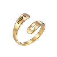 Bague de foi « Je suis suffisante » en acier inoxydable pour hommes, femmes, couples, bijoux R009