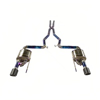 MPER untuk Ford Mustang 5.0L Titanium Catback Ringan Sport Sound Remote Control Peningkatan Performa