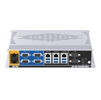CANGHAN EBOX-3250-P PC industriel sans ventilateur Mini-ordinateur industriel Intel 6~11e génération 3GbE LAN 4RS232 RS485 COM DC12-24V Température étendue