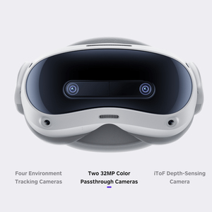 แว่นตา 4 Ultra MR Mixed Reality All-in-one 12G 256G จอแสดงผลแบบสวมศีรษะ 4K ชุดหูฟัง SteamVR 4 Ultra MR All in One Glas - Product Image 5