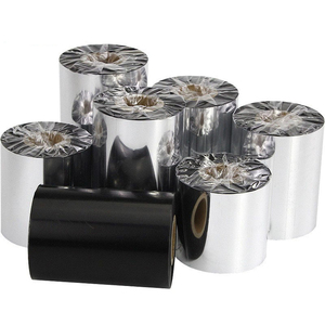 Bán Buôn 110Mm * 300M Siêu Nhựa Sáp Chuyển Sáp/Nhựa <span class=keywords><strong>Ribbon</strong></span> Cho Nhiệt Chuyển Băng Máy In - Product Image 1