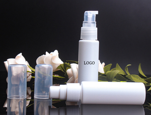 High Quality 40ml Portable HDPE Plastic Cosmetic Packaging Refillable Round Press <b>Pump</b> <b>Small</b> Spray Bottle Skincare Lotion Bottle - Product Image 5