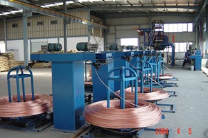 Horno de fusión de desechos de cobre o latón, máquina de fundición continua, <span class=keywords><strong>varilla</strong></span> de 8mm o línea de producción hueca - Product Image 5