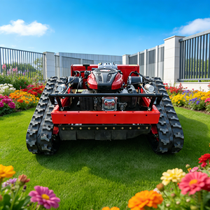 Cortadora de Césped Eléctrica Multifuncional de 4 Tiempos, de Uso Industrial y para Jardín, con Control Remoto y Orugas, en Oferta - Product Image 5