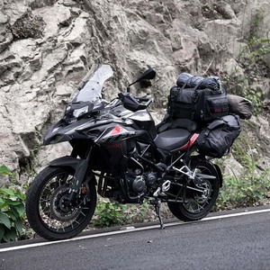 Muestra Gratuita, Bolsa de Motocicleta Impermeable Personalizable de 60L 70L 120L, Bolsa Seca Reflectante para Asiento Trasero, Equipaje de Viaje, Bolsa de Lona para Exteriores - Product Image 3