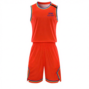 Nouvelle tenue de basket-ball élégante et respirante pour adultes, couleurs personnalisées, designs uniques, qualité supérieure, identité d'équipe, 100% polyester - Product Image 1