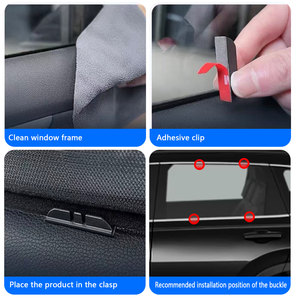 อุปกรณ์ตกแต่งรถยนต์และอะไหล่ OEM ODM ม่านบังแดดหน้าต่างรถยนต์สำหรับ <span class=keywords><strong>Honda</strong></span> <span class=keywords><strong>HRV</strong></span> 2023 2024 - Product Image 3