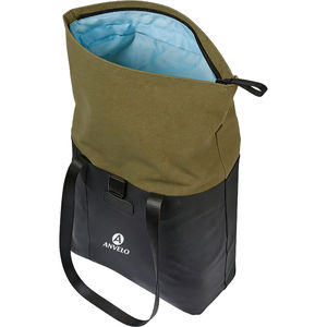 Sacoche de vélo imperméable en PET recyclé avec compartiment pour ordinateur portable, crochets <span class=keywords><strong>MIK</strong></span>, capacité 15-20L - Product Image 5